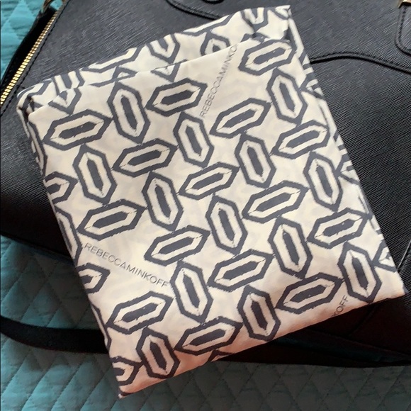 Rebecca Minkoff black saffiano Amorous tote - Picture 9 of 9